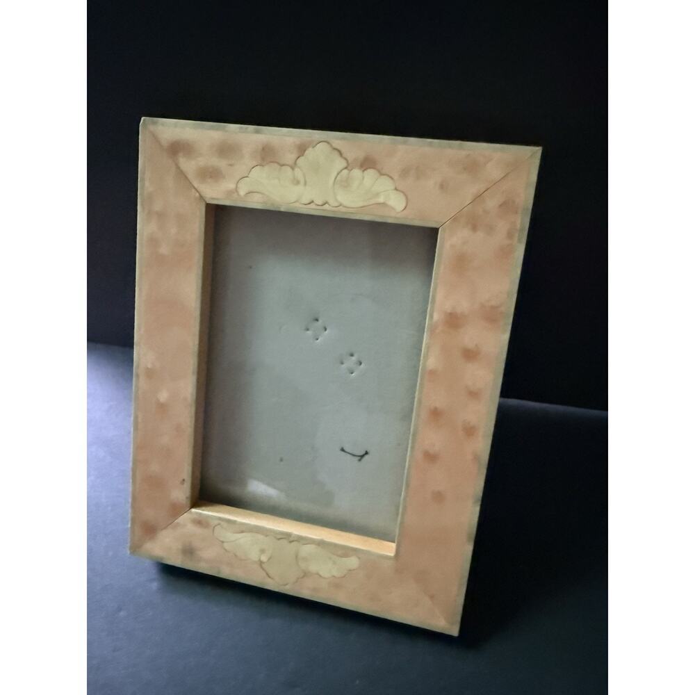 Handcrafted Silvestri Inlayed Wood Picture Frame Rectangle 5x7 Art Deco Modern